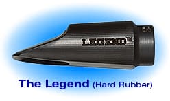SR Technologies | Legend Hard Rubber Tenor Saxophone Mouthpiece